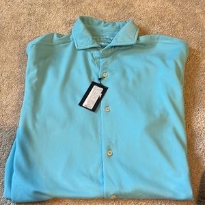 NWT Daniel Cremieux button down short sleeved shirt